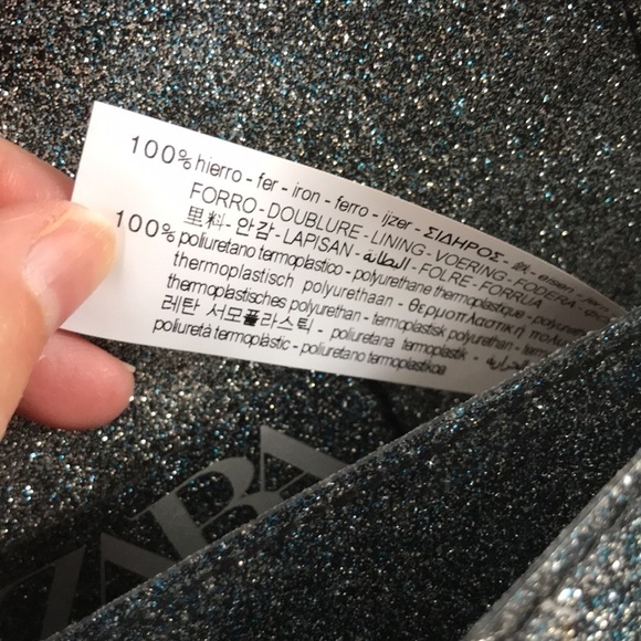 𝅺zara mini plastic glittery party crossbody bag - Picture 8 of 11